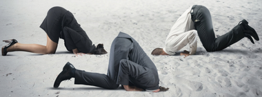 How do you deal with the black hole that is denial?