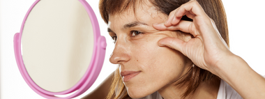 Woman - Mirror - Cholesterol