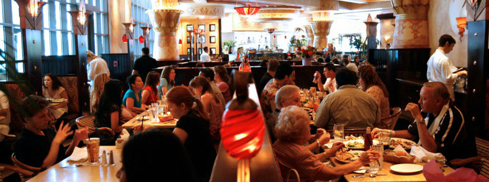 The problem with dining out