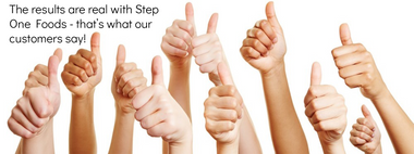 The Step One Foods difference: Real results, not just marketing