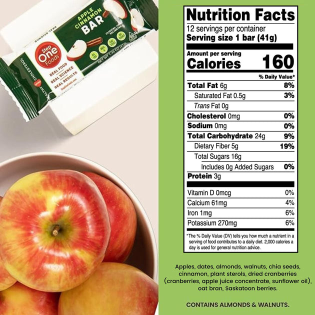 Apple Cinnamon Bar