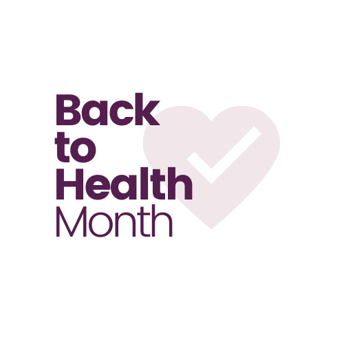 Back to Health Month Logo