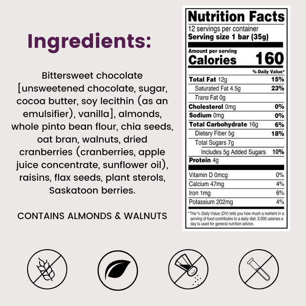 Dark Chocolate Crunch Bar