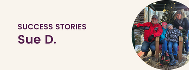 Sue's Step One Success Story