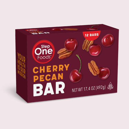 Cholesterol Lowering Bar, Cherry Pecan | Step One Foods