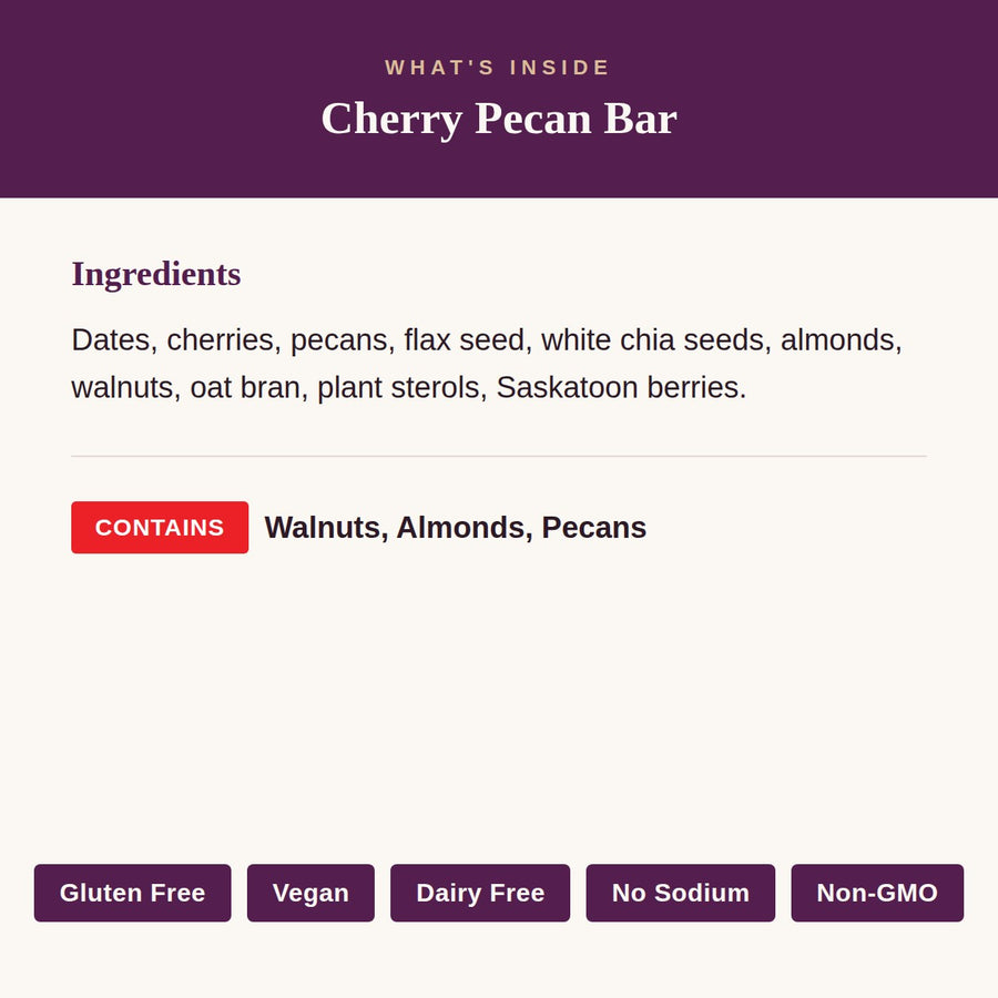 Cherry Pecan Bar