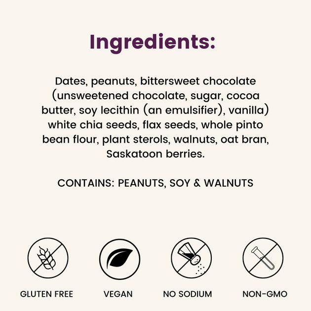 Cholesterol Lowering Bar, Peanut Butter Step One Foods