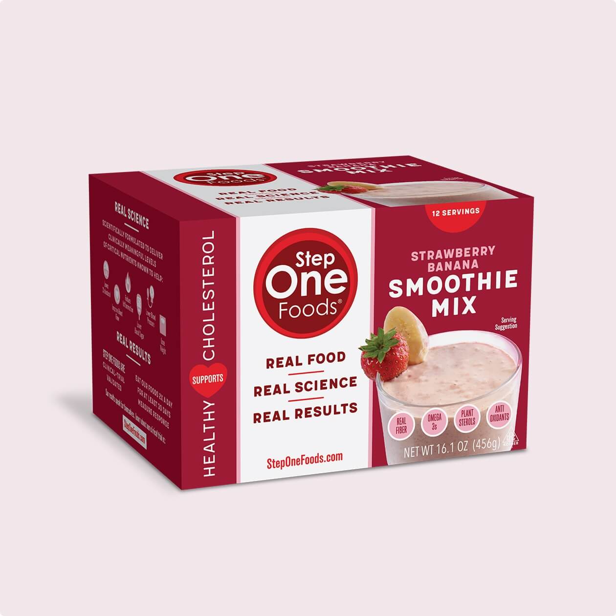 Strawberry Banana Smoothie Mix | Step One Foods